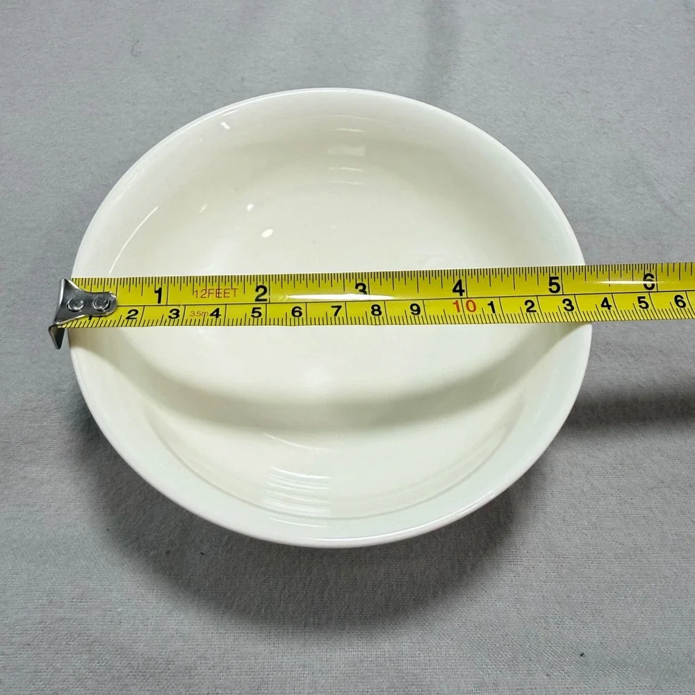 4- Mikasa Italian Countryside Fruit Bowls Cream Discontinued Stoneware DD900